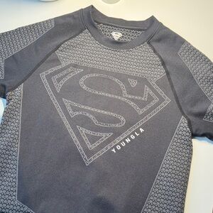 YoungLA Superman Compression Shirt - Black